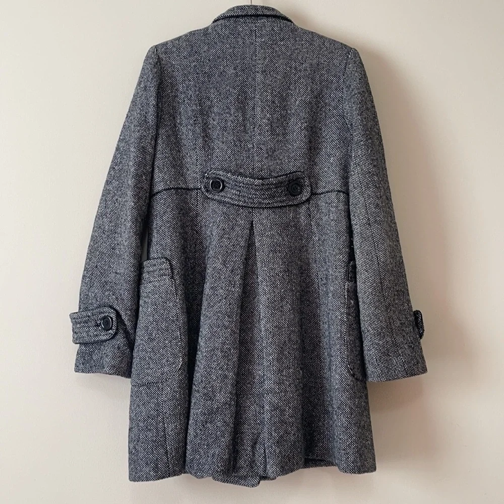 American Rag Wool Blend Tweed Pia Coat S - Picture 4 of 17